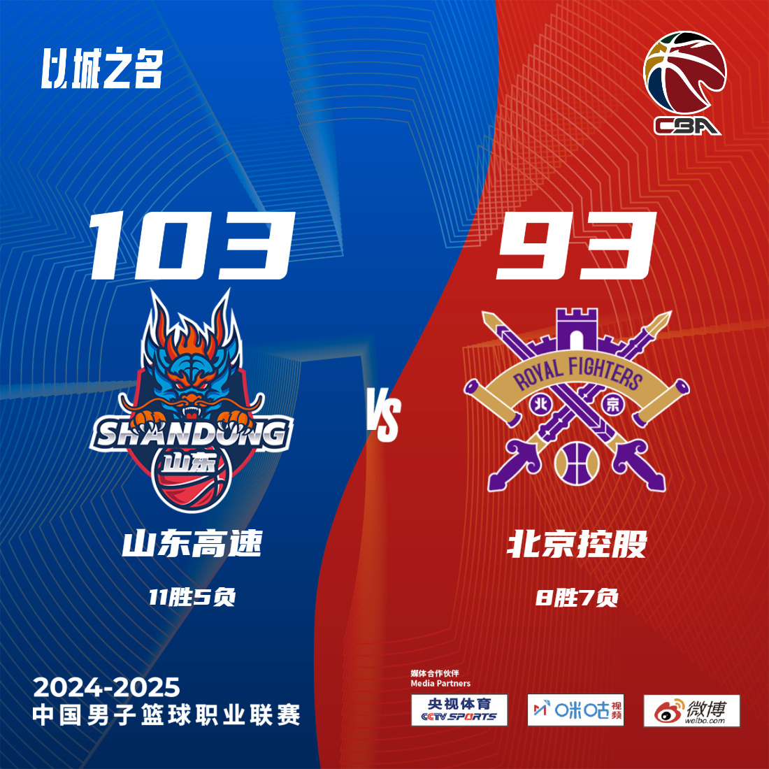 山东男篮逆转成功，击败江苏苏宁的简单介绍