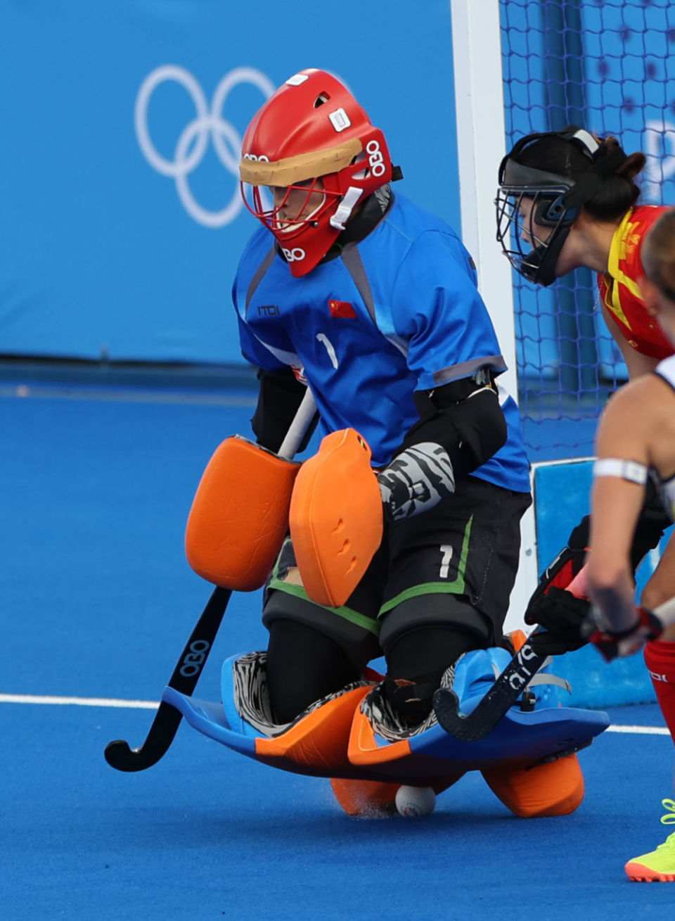 加拿大队获得女子曲棍球比赛冠军