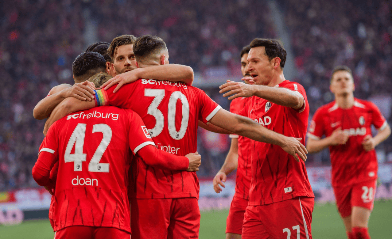 弗赖堡球员在比赛中大放异彩